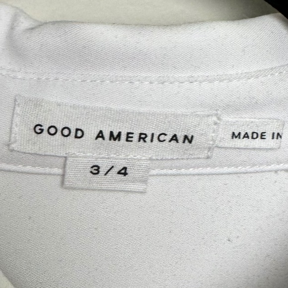 Good American TABBED POPLIN SHIRT - Picture 6 of 11